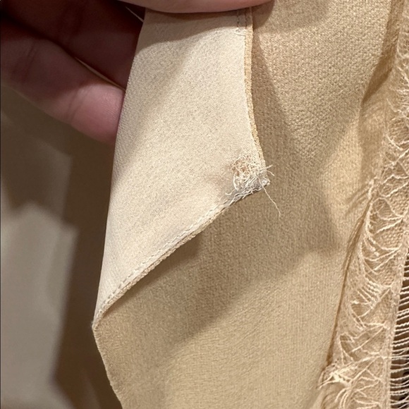 Love Shack Fancy Noelle Dress With Lace Size Large pre loved Flawed - Picture 9 of 12